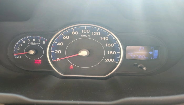 2012 Hyundai i10 SPORTZ 1.2 AT, Petrol, Automatic, 72,780 km, interior