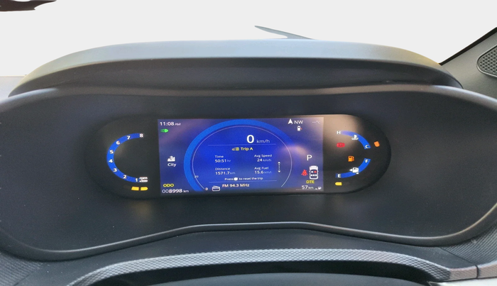 2024 Tata NEXON Creative Plus 1.2 Revotron 7DCA Dark Edition, Petrol, Automatic, 8,998 km, interior