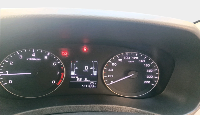 2017 Hyundai Creta SX PLUS 1.6 PETROL, Petrol, Manual, 47,783 km, interior