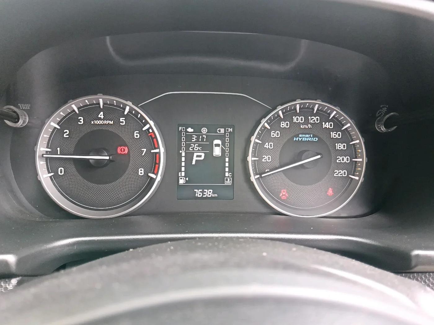 2022 Maruti BREZZA VXI AT SMART HYBRID, Petrol, Automatic, 7,638 km, interior