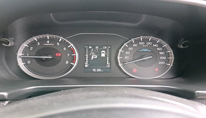 2022 Maruti BREZZA VXI AT SMART HYBRID, Petrol, Automatic, 7,638 km, interior