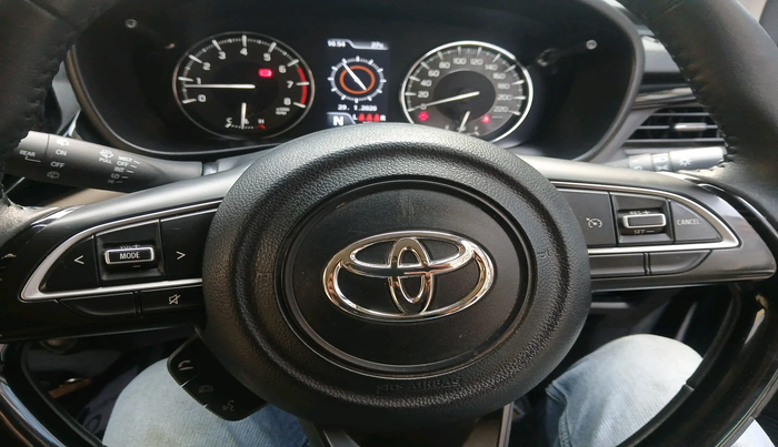 2024 Toyota Glanza V AMT, Petrol, Automatic, 12,969 km, interior