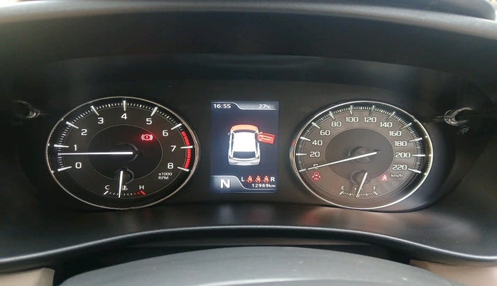 2024 Toyota Glanza V AMT, Petrol, Automatic, 12,969 km, interior