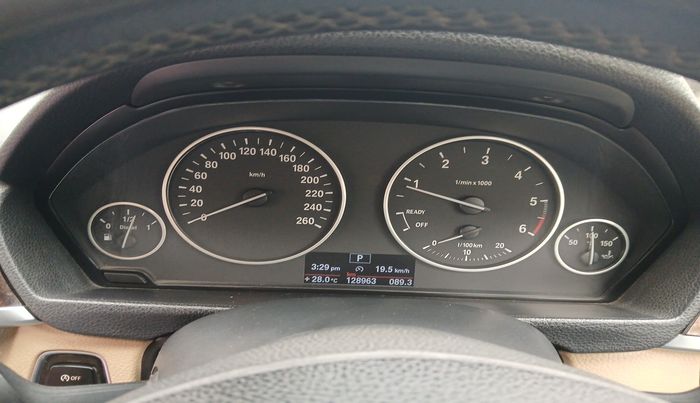 2012 BMW 3 Series 320d, Diesel, Automatic, 1,28,963 km, interior