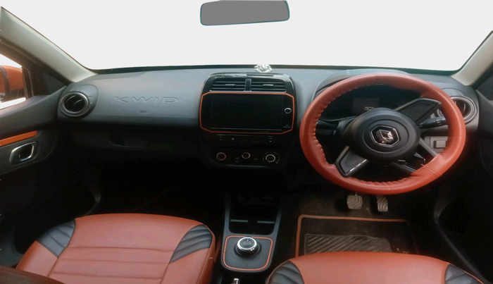 2019 Renault Kwid CLIMBER 1.0 AMT (O), Petrol, Automatic, 28,243 km, interior