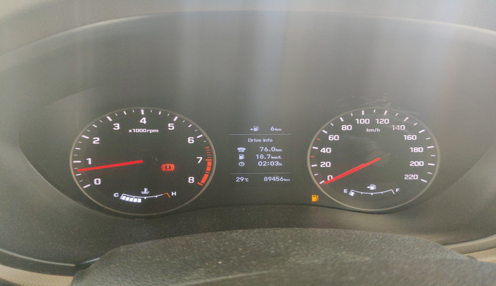 2018 Hyundai Elite i20 ASTA 1.2 (O), Petrol, Manual, 89,456 km, interior
