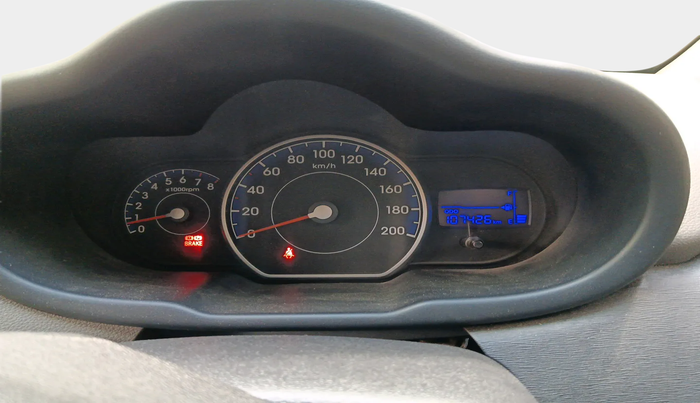 2012 Hyundai i10 SPORTZ 1.2, Petrol, Manual, 1,07,426 km, interior