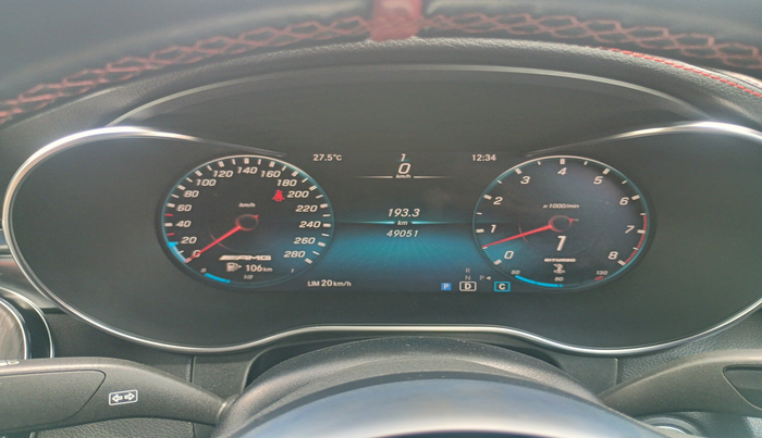 2021 Mercedes Benz GLC COUPE 43 AMG 4MATIC, Petrol, Automatic, 49,200 km, interior