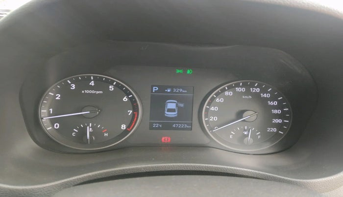 2017 Hyundai Verna 1.6 VTVT SX (O) AT, Petrol, Automatic, 47,223 km, interior