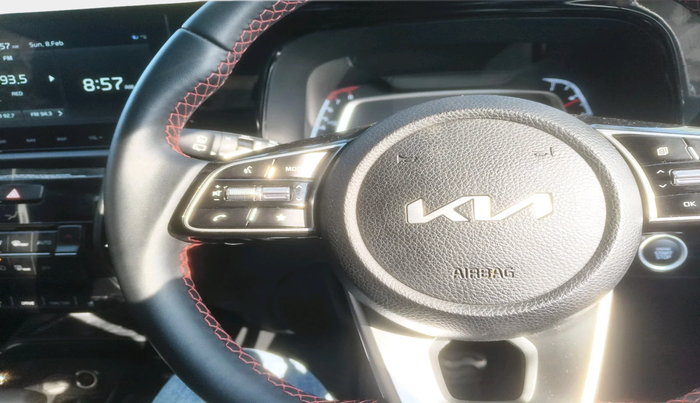 2023 KIA SONET X LINE 1.0 DCT, Petrol, Automatic, 17,841 km, interior