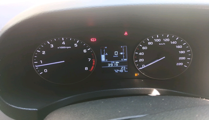 2017 Hyundai Creta SX PLUS 1.6 PETROL, Petrol, Manual, 72,487 km, interior