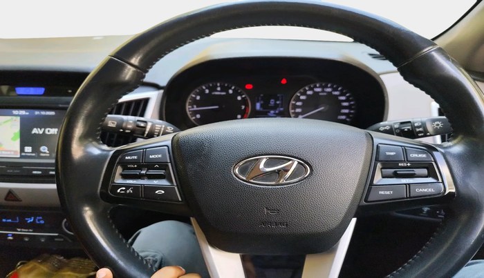 2018 Hyundai Creta SX AT 1.6 PETROL, Petrol, Automatic, 1,13,603 km, interior