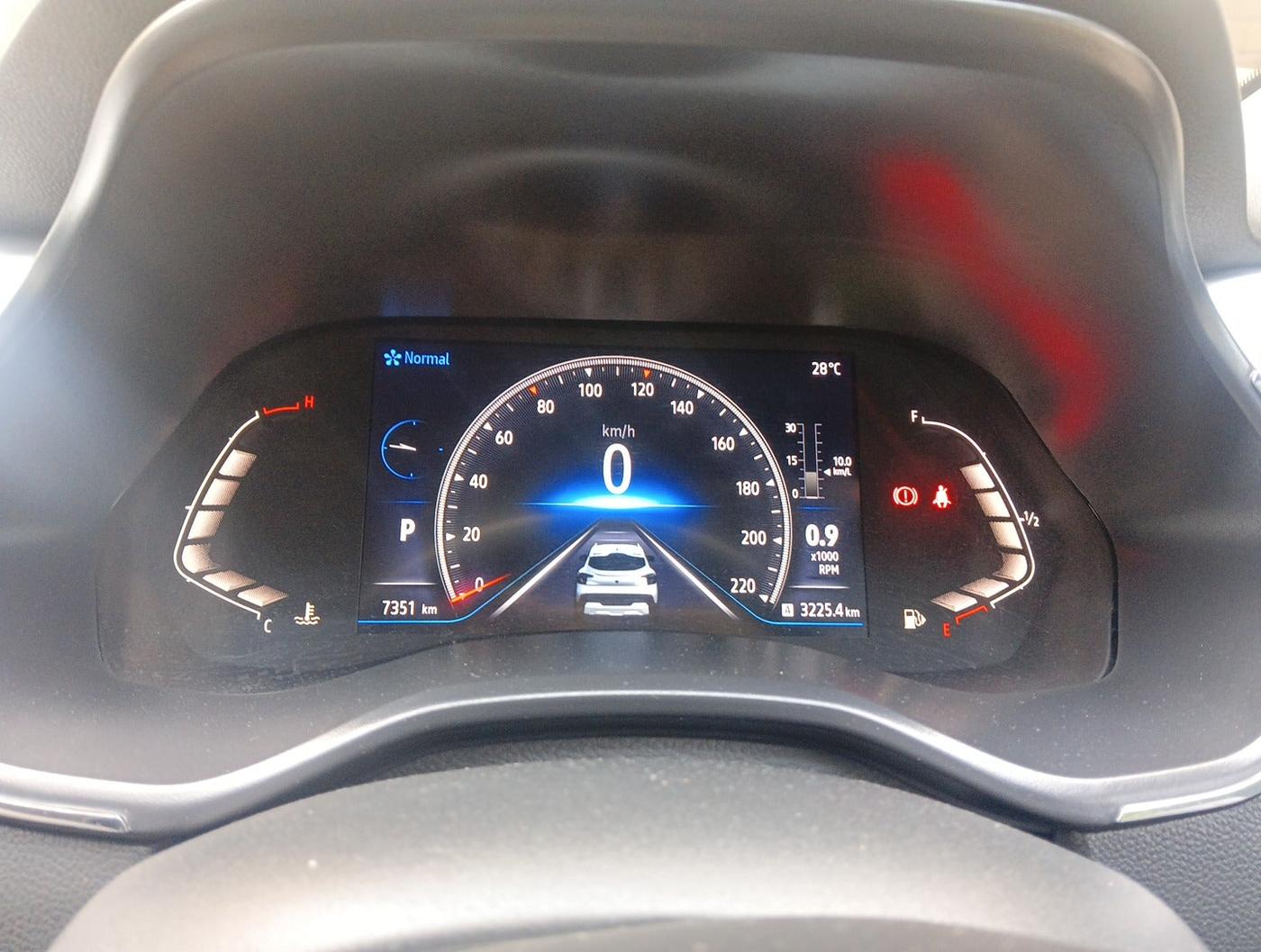 2024 Renault Kiger RXZ TURBO CVT, Petrol, Automatic, 7,351 km, interior