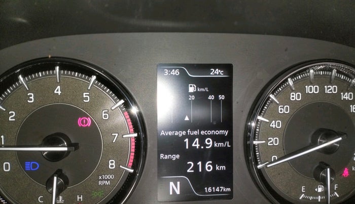 2023 Toyota Glanza V AMT, Petrol, Automatic, 16,147 km, interior