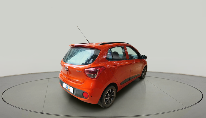 2018 Hyundai Grand i10 SPORTZ AT 1.2 KAPPA VTVT, Petrol, Automatic, 45,355 km, exterior