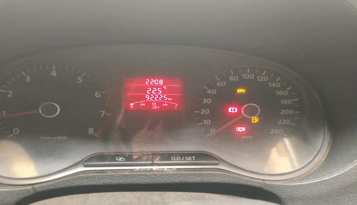 2011 Volkswagen Polo TRENDLINE 1.2L PETROL, Petrol, Manual, 92,225 km, interior