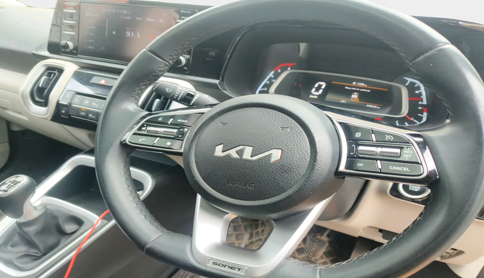 2022 KIA SONET HTX 1.5, Diesel, Manual, 25,523 km, interior