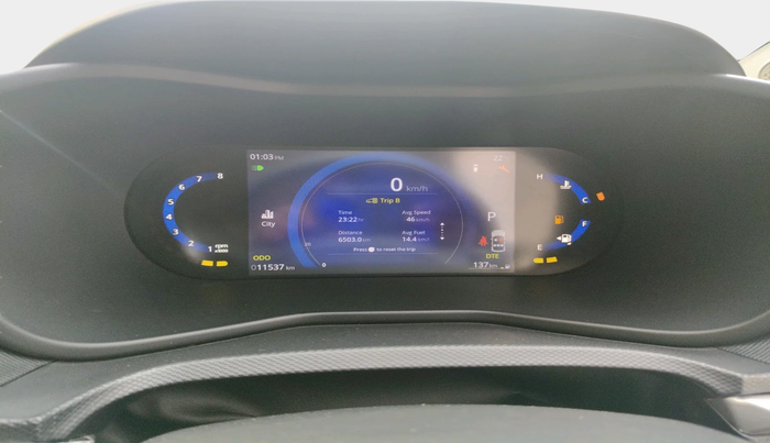 2023 Tata NEXON CREATIVE PLUS 1.2 REVOTRON 6 AMT, Petrol, Automatic, 11,537 km, interior