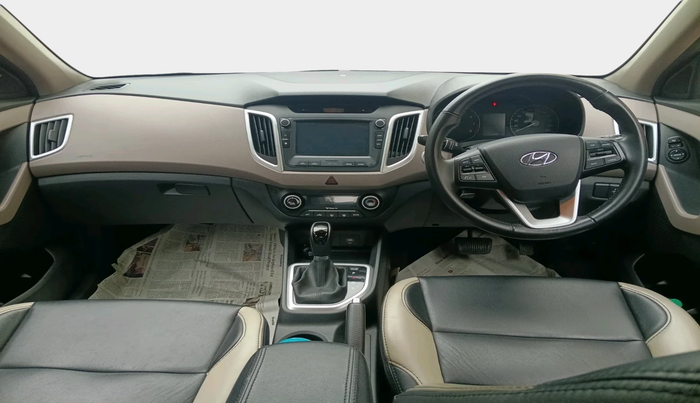 2018 Hyundai Creta SX AT 1.6 PETROL, Petrol, Automatic, 44,417 km, interior