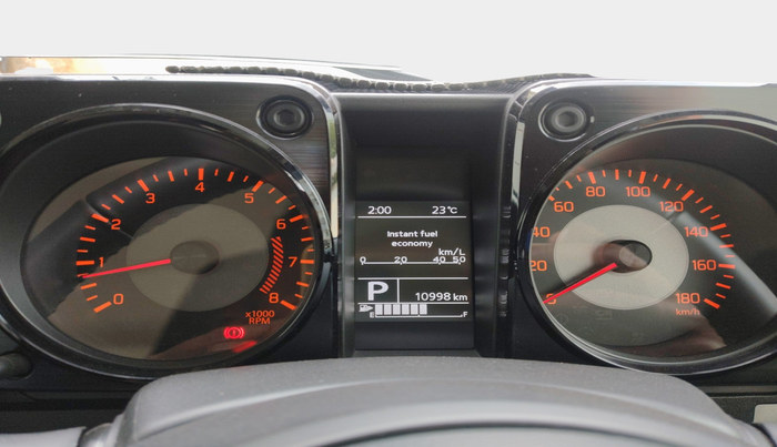 2024 Maruti JIMNY ALPHA ALL GRIP PRO AT, Petrol, Automatic, 10,998 km, interior