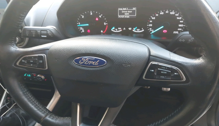 2018 Ford Ecosport TITANIUM 1.5L DIESEL, Diesel, Manual, 75,137 km, interior