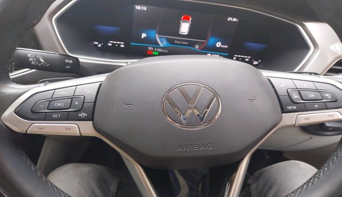 2021 Volkswagen TAIGUN TOPLINE 1.0 TSI AT, Petrol, Automatic, 21,325 km, interior