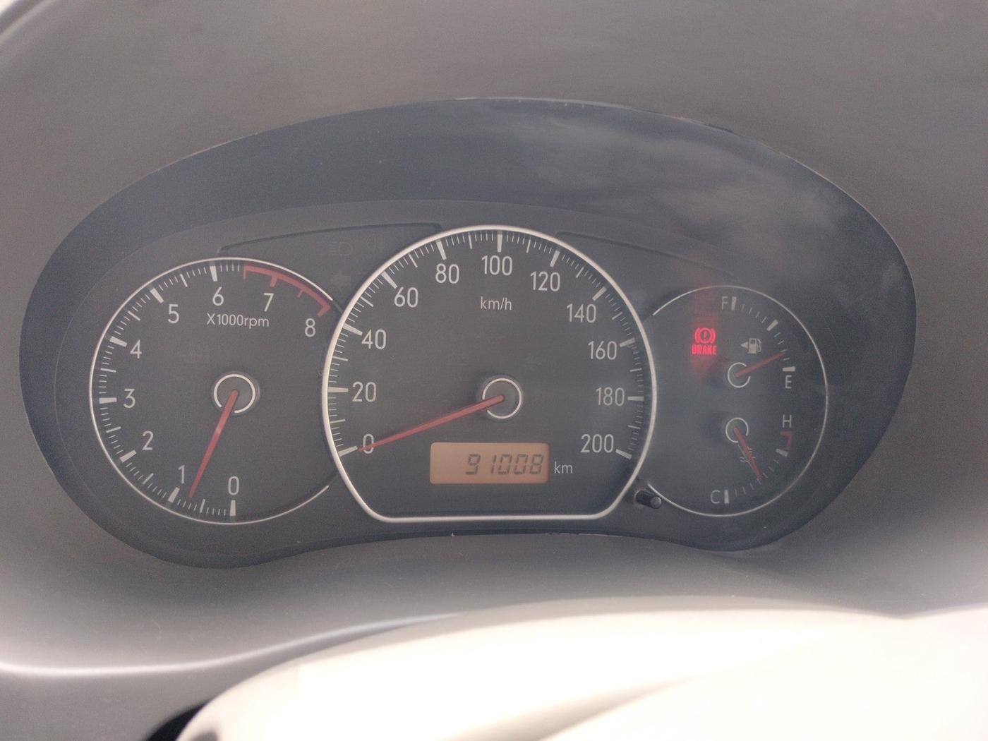 2010 Maruti SX4 ZXI, Petrol, Manual, 91,008 km, interior