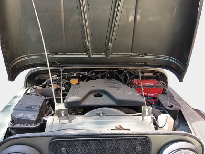 2015 Mahindra Thar CRDE 4X4 AC, Diesel, Manual, 84,350 km, exterior