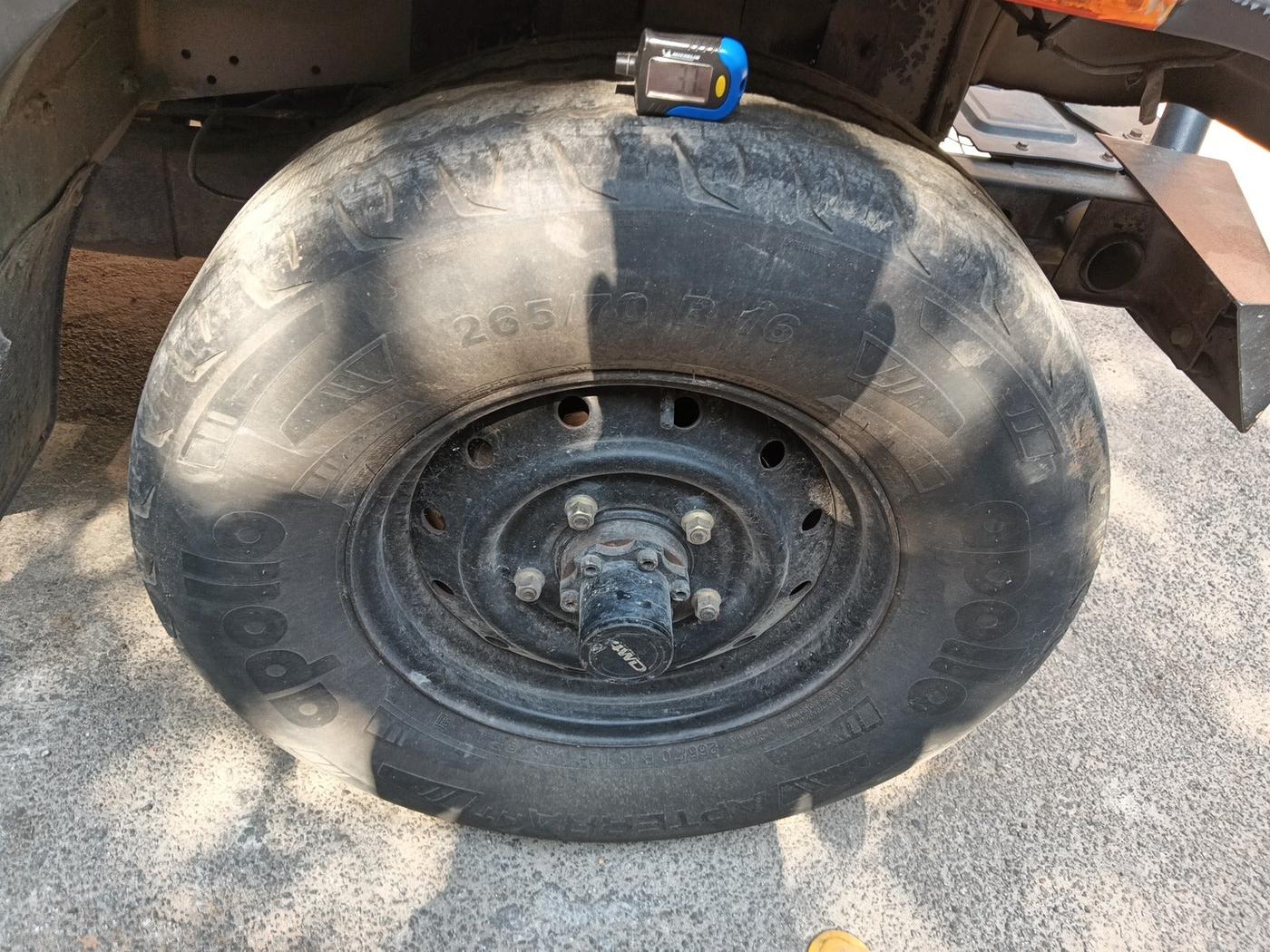 2015 Mahindra Thar CRDE 4X4 AC, Diesel, Manual, 84,350 km, tyre
