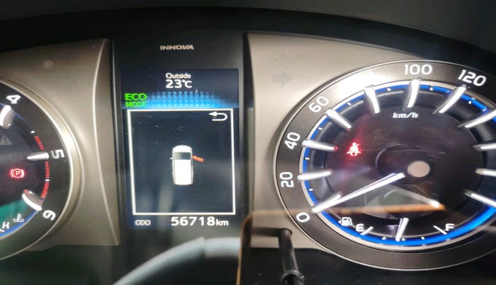 2016 Toyota Innova Crysta 2.4 VX 8 STR, Diesel, Manual, 56,718 km, interior