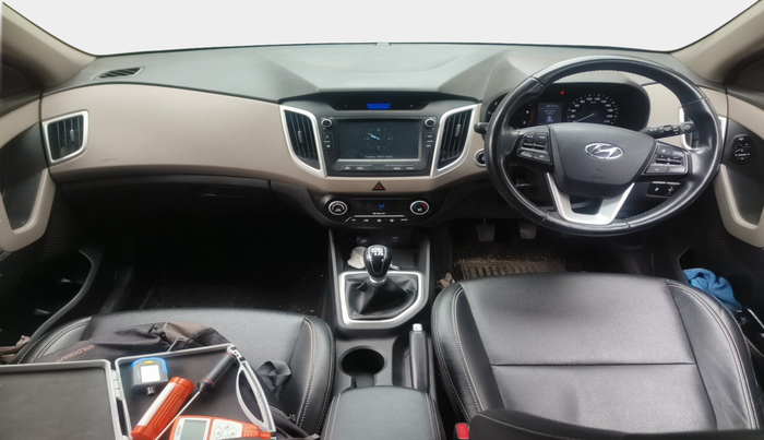 2018 Hyundai Creta SX (O) 1.6 DIESEL, Diesel, Manual, 73,637 km, interior
