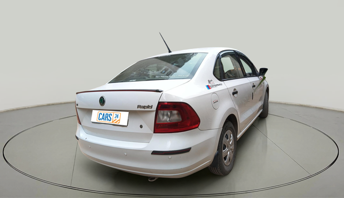 2012 Skoda Rapid ACTIVE 1.6 TDI CR MT, Diesel, Manual, 71,015 km, exterior