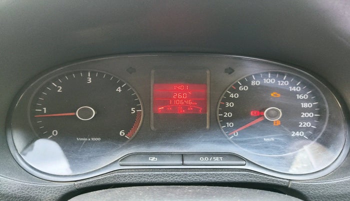 2011 Volkswagen Polo TRENDLINE 1.2L DIESEL, Diesel, Manual, 1,10,850 km, interior