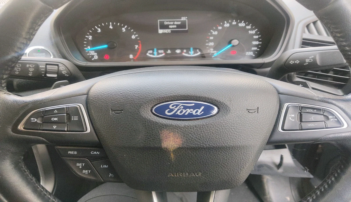 2018 Ford Ecosport TITANIUM + 1.5L PETROL AT, Petrol, Automatic, 30,089 km, interior