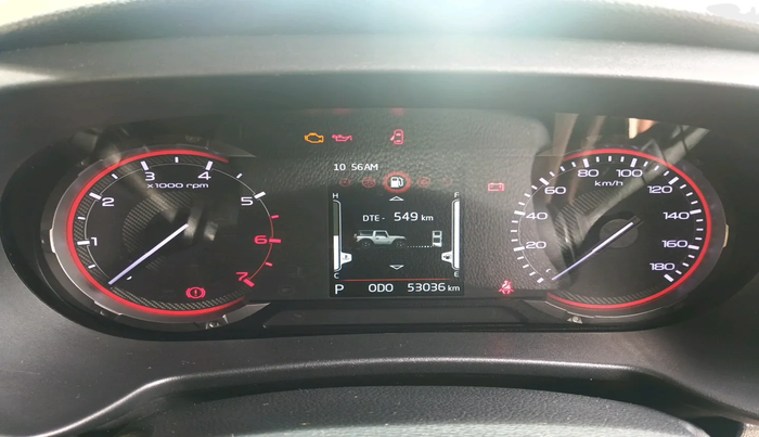 2022 Mahindra Thar LX PETROL HT 4WD AT, Petrol, Automatic, 53,036 km, interior