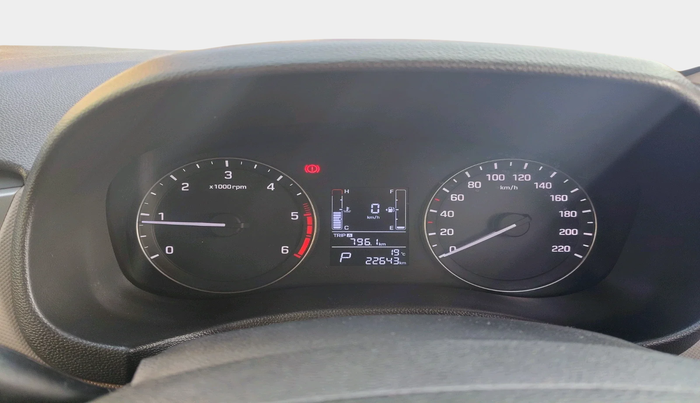 2016 Hyundai Creta SX PLUS AT 1.6 DIESEL, Diesel, Automatic, 22,643 km, interior