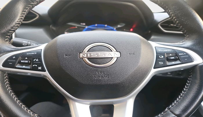 2022 Nissan MAGNITE XV PREMIUM TURBO CVT, Petrol, Automatic, 17,278 km, interior