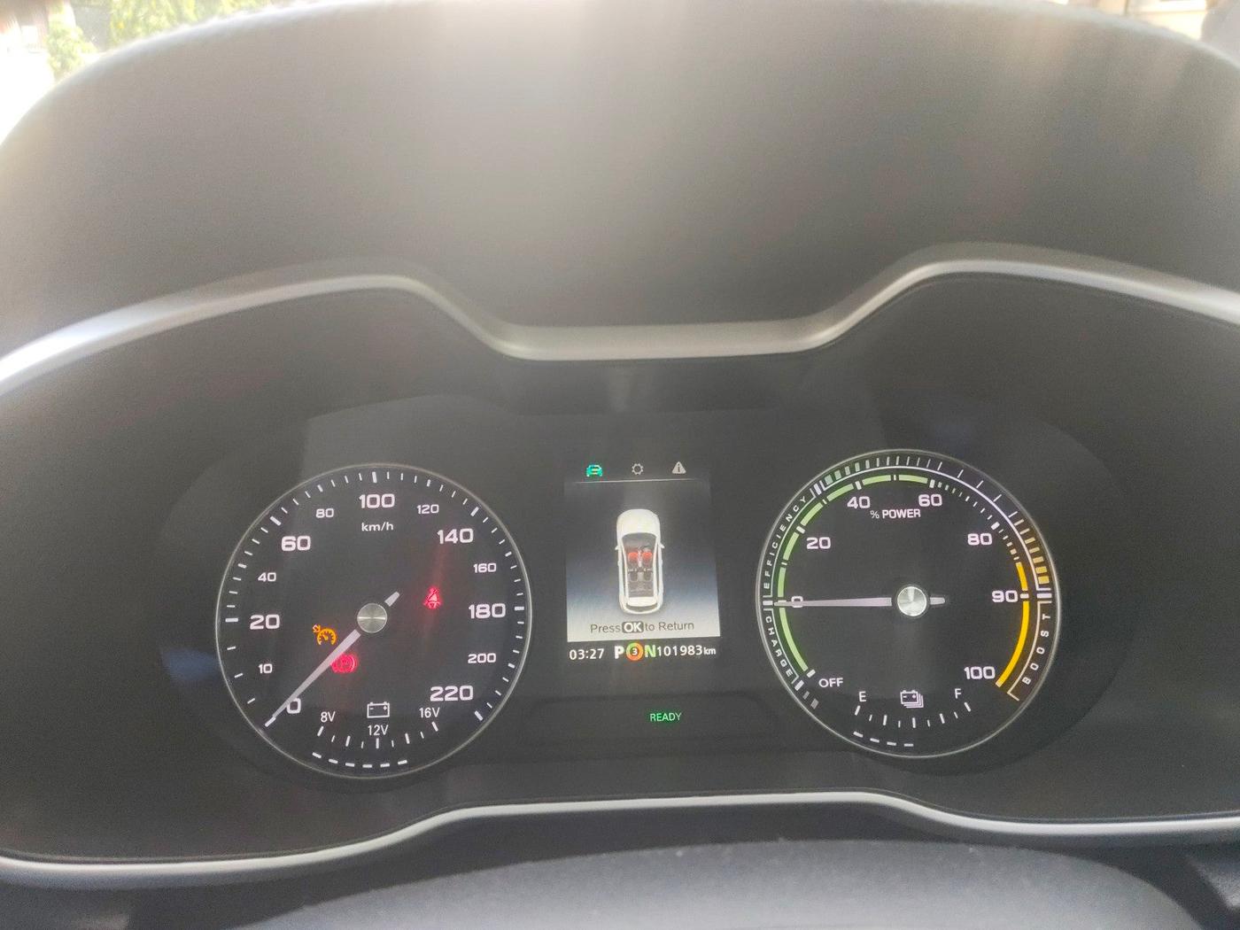 2020 MG ZS EV EXCLUSIVE, Electric, Automatic, 1,01,983 km, interior