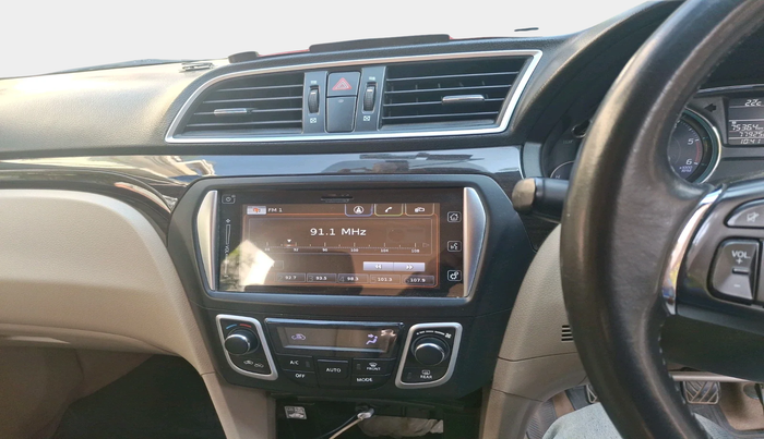 2016 Maruti Ciaz ZDI+ SHVS, Diesel, Manual, 77,925 km, interior