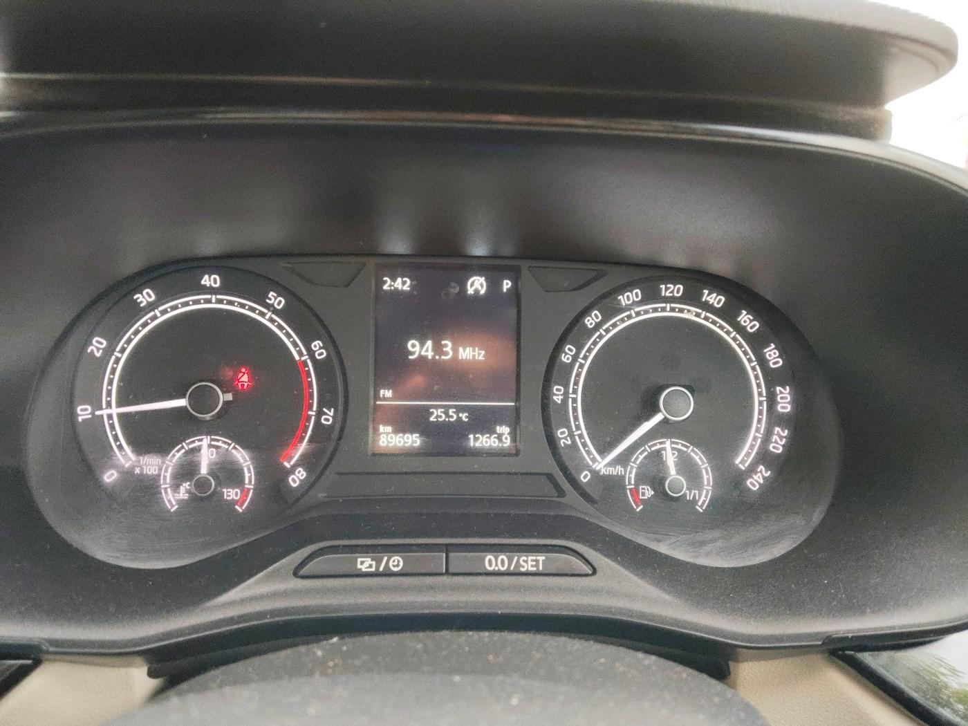 2022 Skoda SLAVIA AMBITION 1.0L TSI AT, Petrol, Automatic, 1,01,000 km, interior