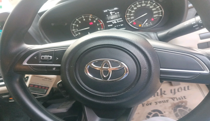 2024 Toyota Glanza G AMT, Petrol, Automatic, 17,622 km, interior