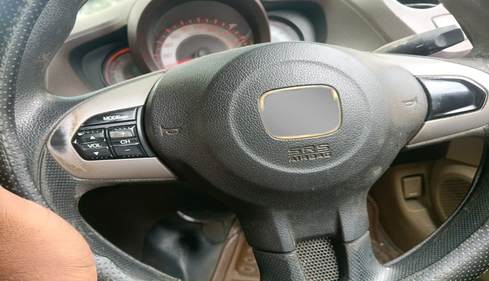 2012 Honda Brio V MT, Petrol, Manual, 92,667 km, interior