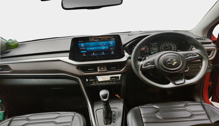 2023 Maruti BREZZA ZXI + AT SMART HYBRID DUAL TONE, Petrol, Automatic, 13,527 km, interior