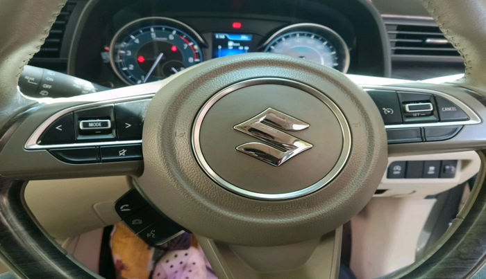 2022 Maruti Ertiga ZXI+ SHVS, Petrol, Manual, 29,888 km, interior