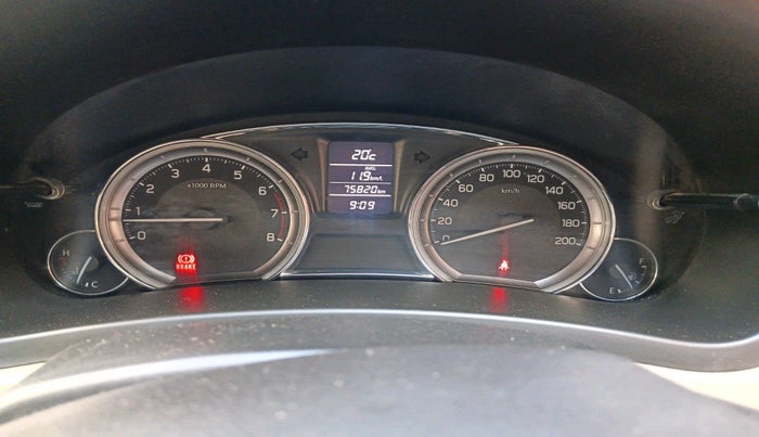 2018 Maruti Ciaz ALPHA 1.4 PETROL, Petrol, Manual, 75,820 km, interior