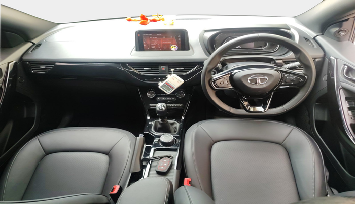 2023 Tata NEXON XZ PLUS PETROL SUNROOF DARK EDITION, Petrol, Manual, 13,673 km, interior