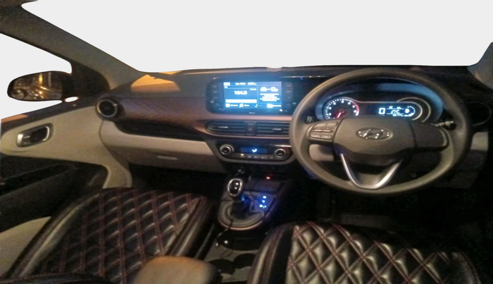 2020 Hyundai AURA SX PLUS 1.2 AMT, Petrol, Automatic, 33,177 km, interior