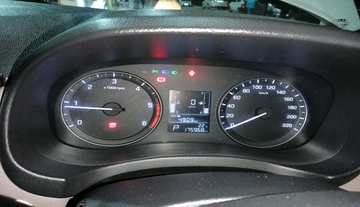 2016 Hyundai Creta SX PLUS AT 1.6 DIESEL, Diesel, Automatic, 1,75,968 km, interior