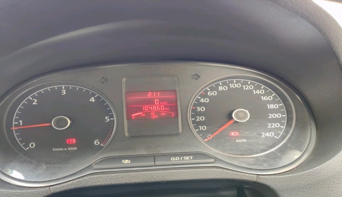 2013 Volkswagen Polo HIGHLINE DIESEL, Diesel, Manual, 1,05,000 km, interior