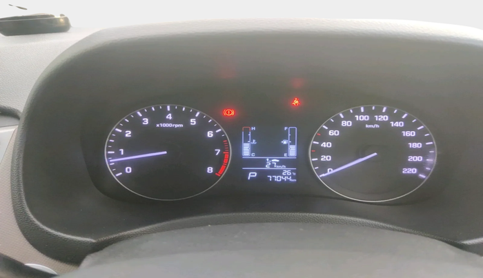 2017 Hyundai Creta SX PLUS AT 1.6 PETROL, Petrol, Automatic, 77,044 km, interior